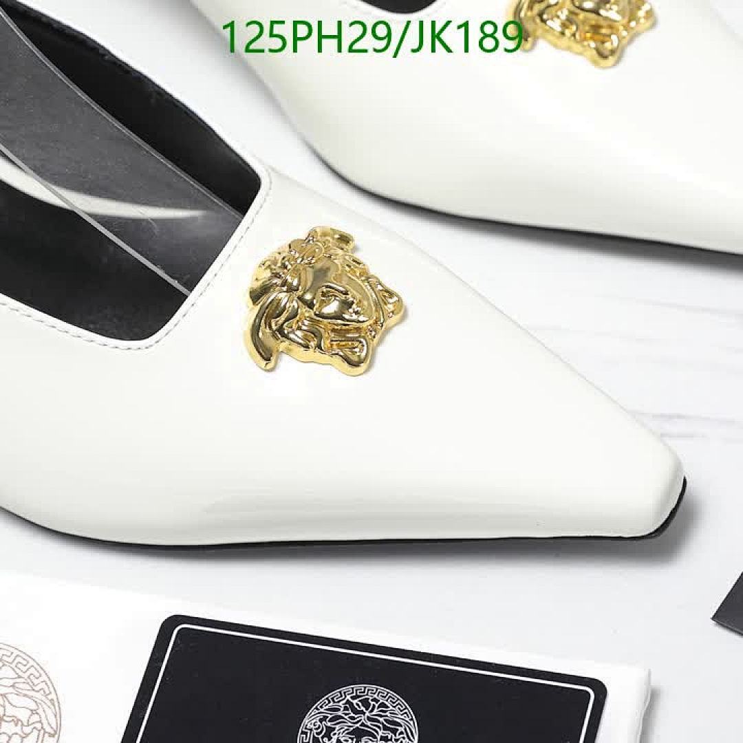 Versace-Women Shoes Code: JK189 $: 125USD