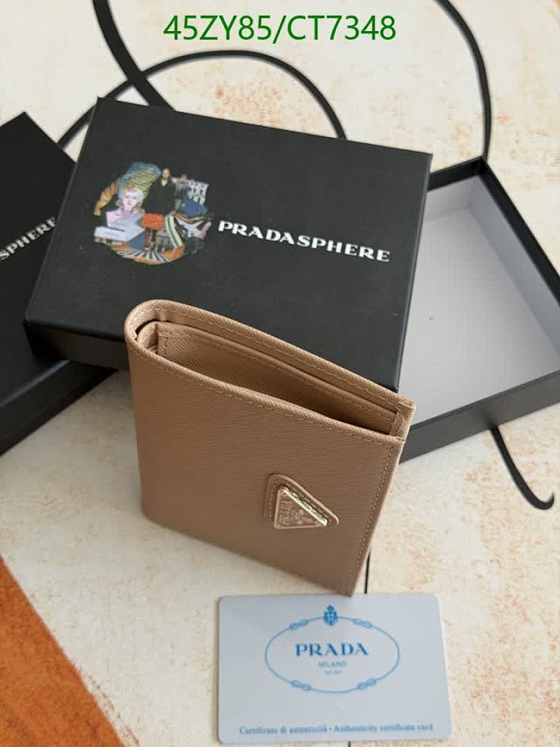 Prada-Wallet-4A Quality Code: CT7348 $: 45USD