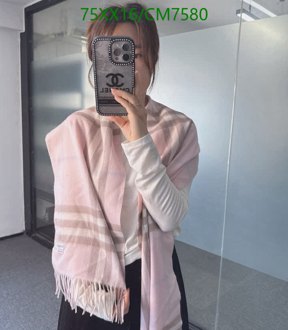 Burberry-Scarf Code: CM7580 $: 75USD