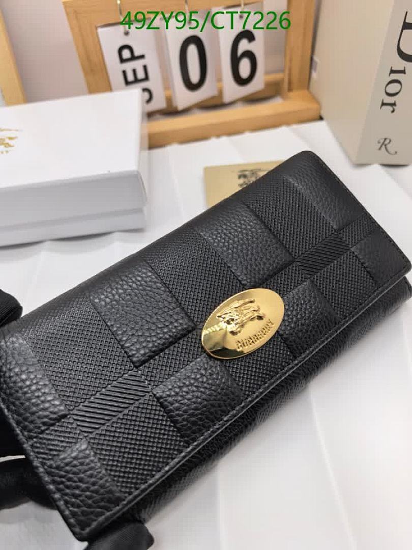 Burberry-Wallet-4A Quality Code: CT7226 $: 49USD