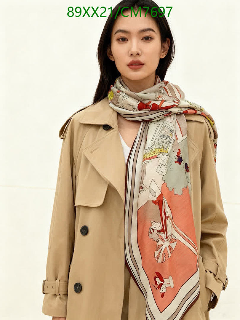 Hermes-Scarf Code: CM7697 $: 89USD