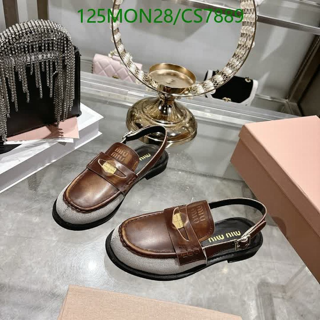 Miu Miu-Women Shoes Code: CS7889 $: 125USD
