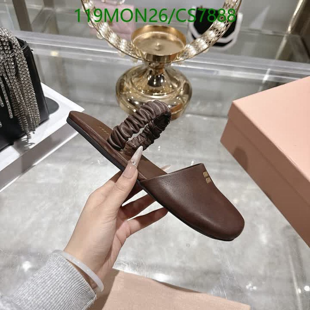 Miu Miu-Women Shoes Code: CS7888 $: 119USD