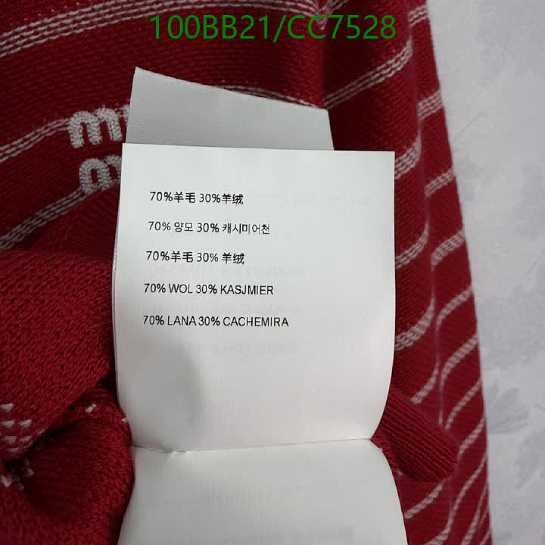 MIUMIU-Clothing Code: CC7528 $: 100USD