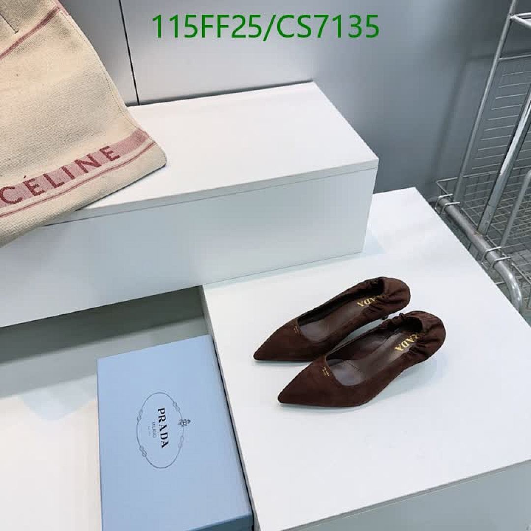 Prada-Women Shoes Code: CS7135 $: 115USD