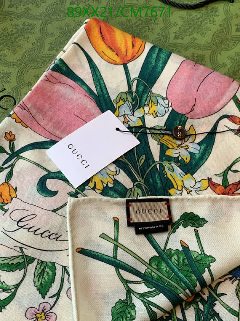 Gucci-Scarf Code: CM7671 $: 89USD