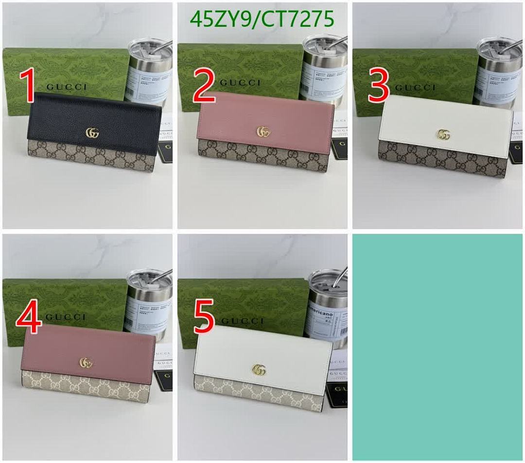 Gucci-Wallet-4A Quality Code: CT7275 $: 45USD