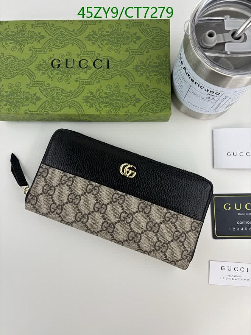 Gucci-Wallet-4A Quality Code: CT7279 $: 45USD
