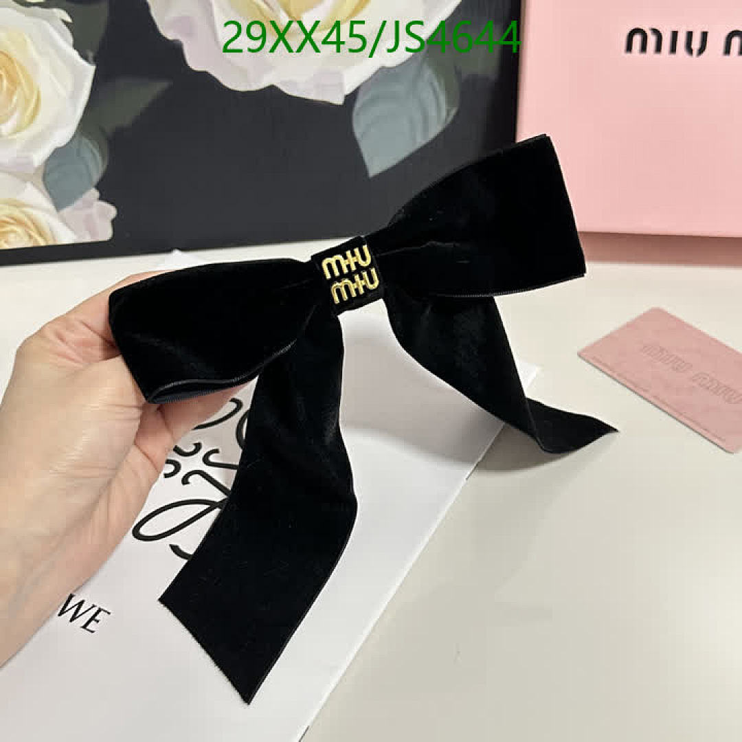 MIU MIU-Headband Code: JS4644 $: 29USD