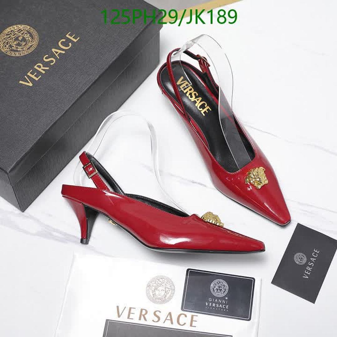 Versace-Women Shoes Code: JK189 $: 125USD