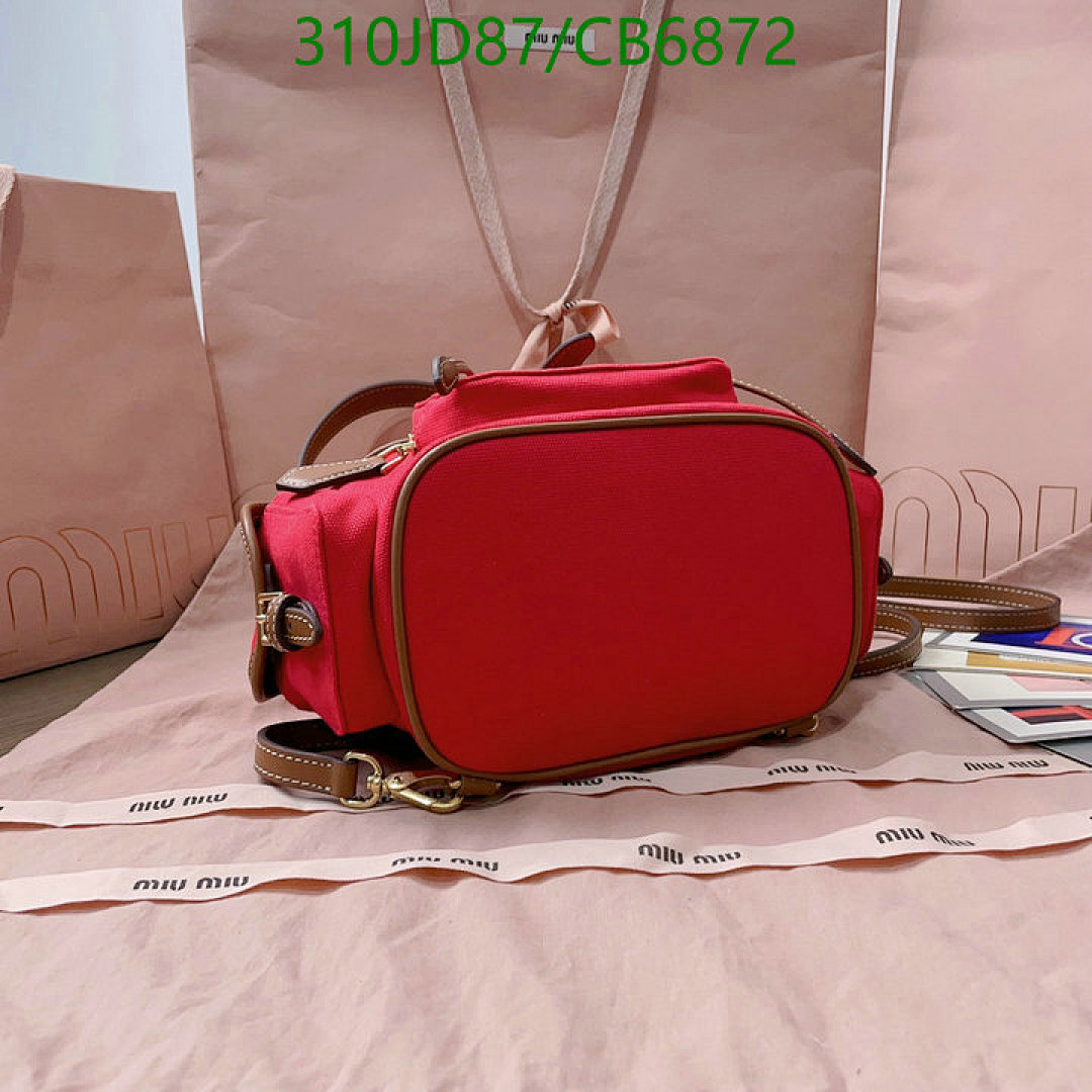 Miu Miu-Bag-Mirror Quality Code: CB6872 $: 310USD