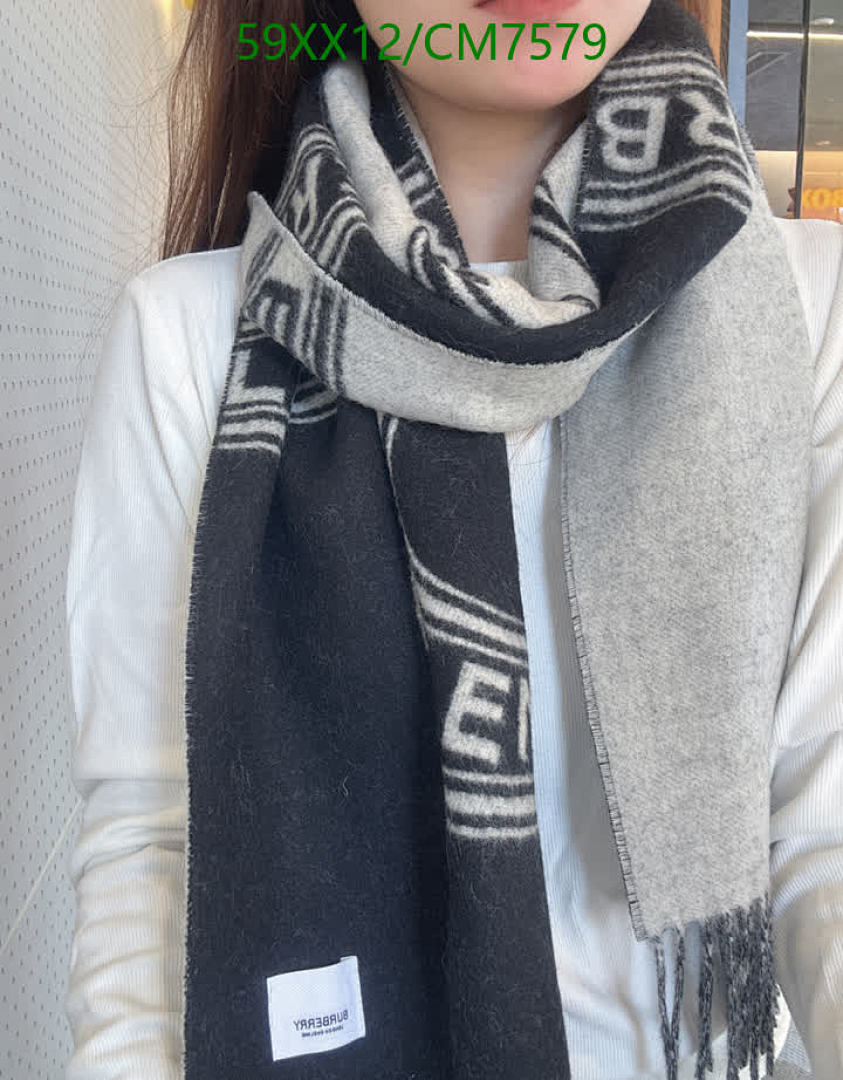 Burberry-Scarf Code: CM7579 $: 59USD