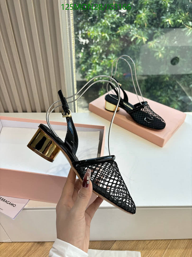 Ferragamo-Women Shoes Code: JS3166 $: 125USD