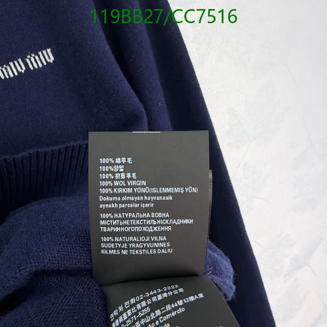 MIUMIU-Clothing Code: CC7516 $: 119USD