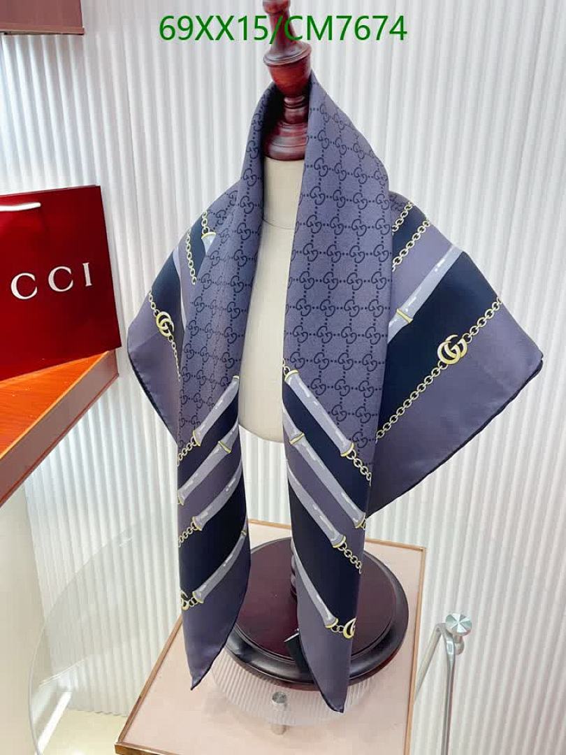 Gucci-Scarf Code: CM7674 $: 69USD