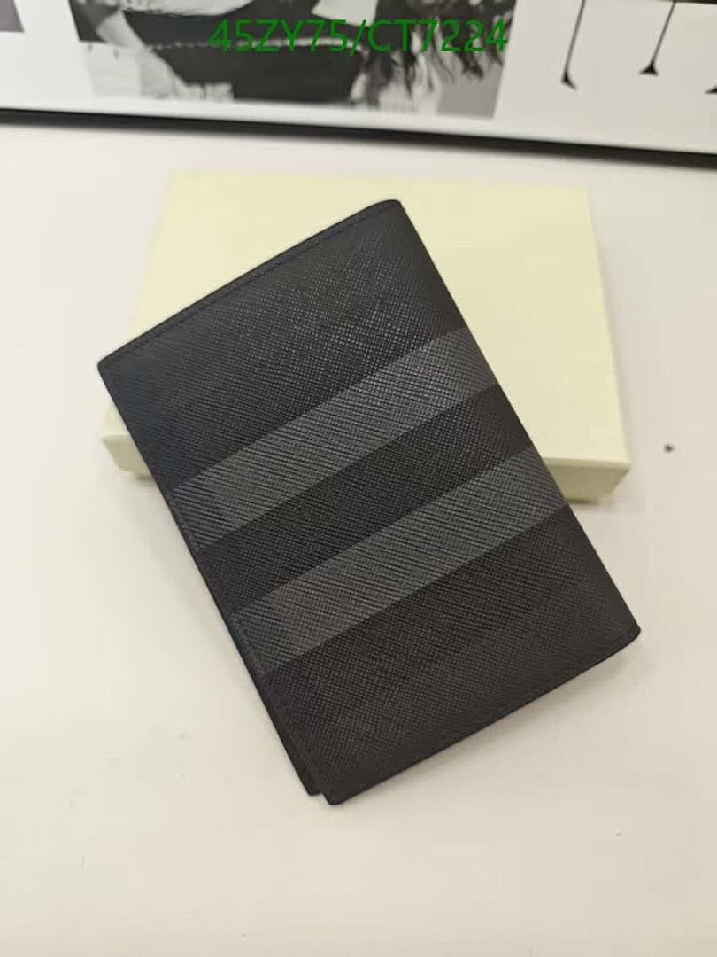 Burberry-Wallet-4A Quality Code: CT7224 $: 45USD
