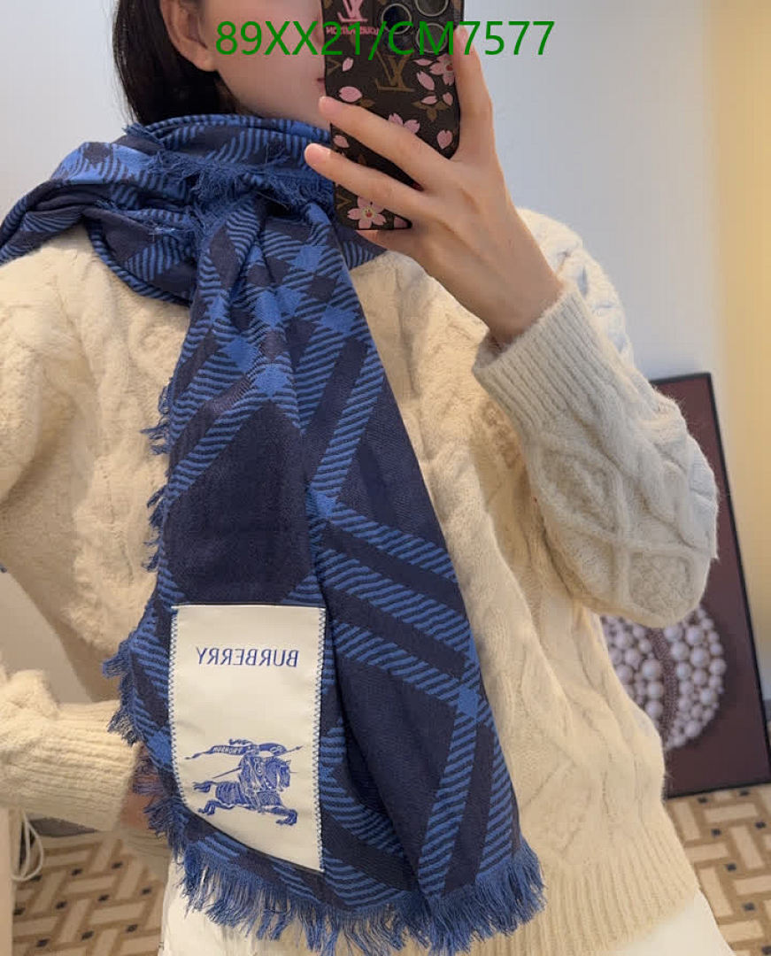 Burberry-Scarf Code: CM7577 $: 89USD
