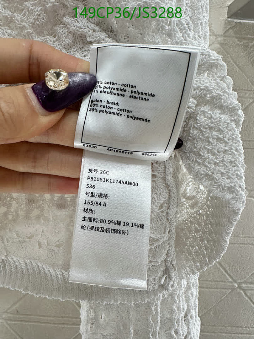 Chanel-Clothing Code: JS3288 $: 149USD