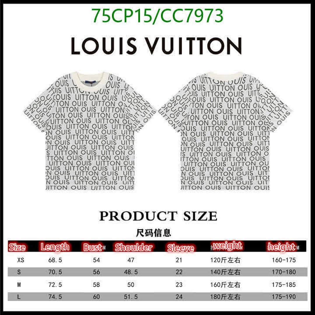 LV-Clothing Code: CC7973 $: 75USD