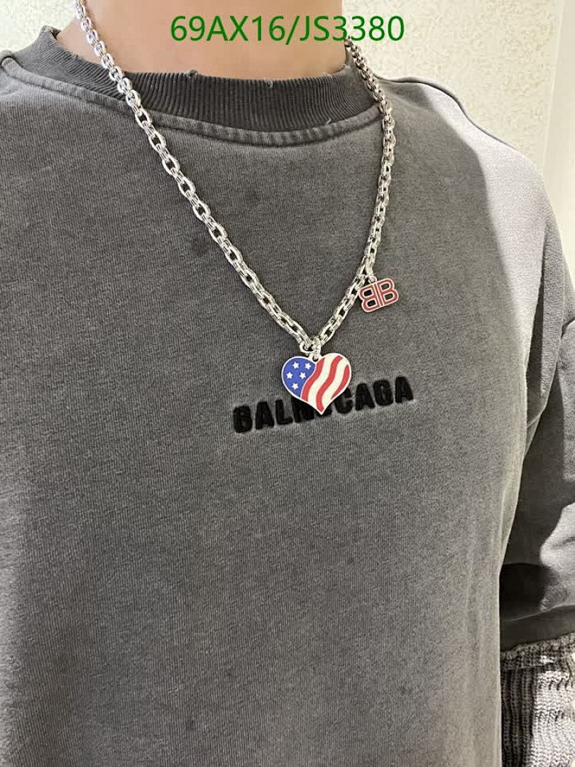 Balenciaga-Jewelry Code: JS3380 $: 69USD