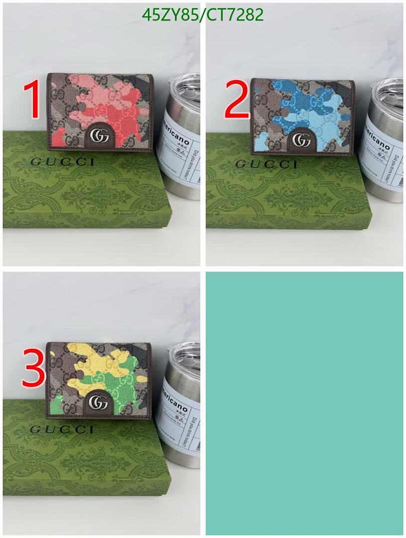 Gucci-Wallet-4A Quality Code: CT7282 $: 45USD