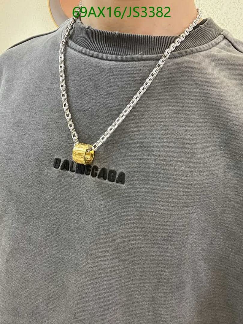 Balenciaga-Jewelry Code: JS3382 $: 69USD