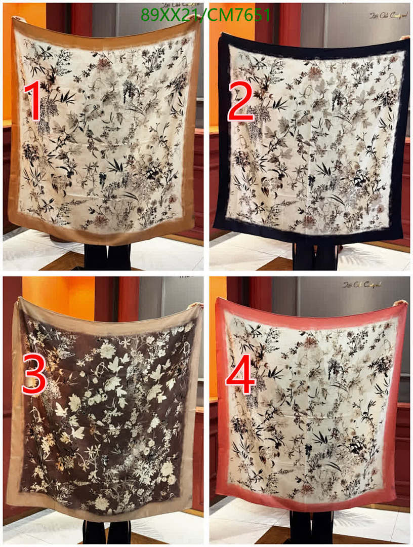 Dior-Scarf Code: CM7651 $: 89USD