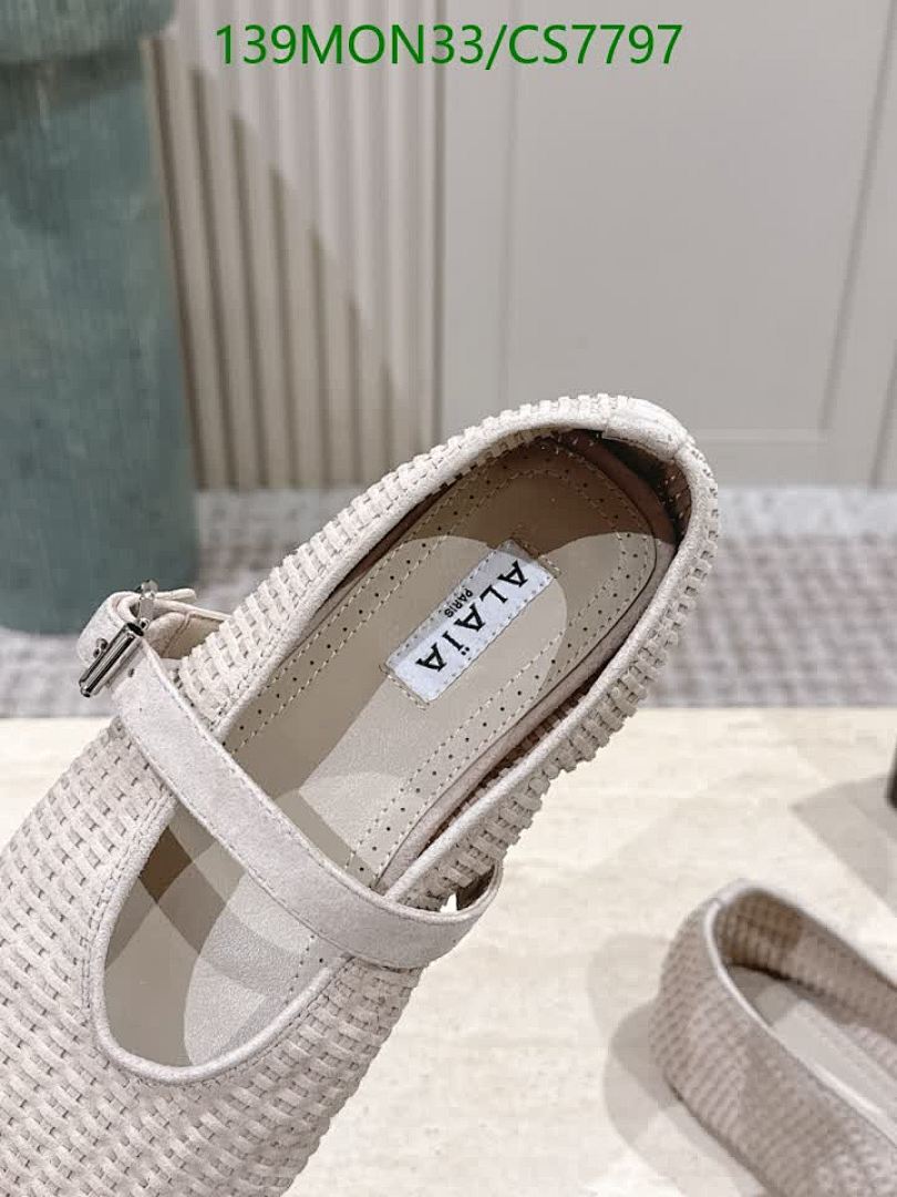 ALAIA-Women Shoes Code: CS7797 $: 139USD