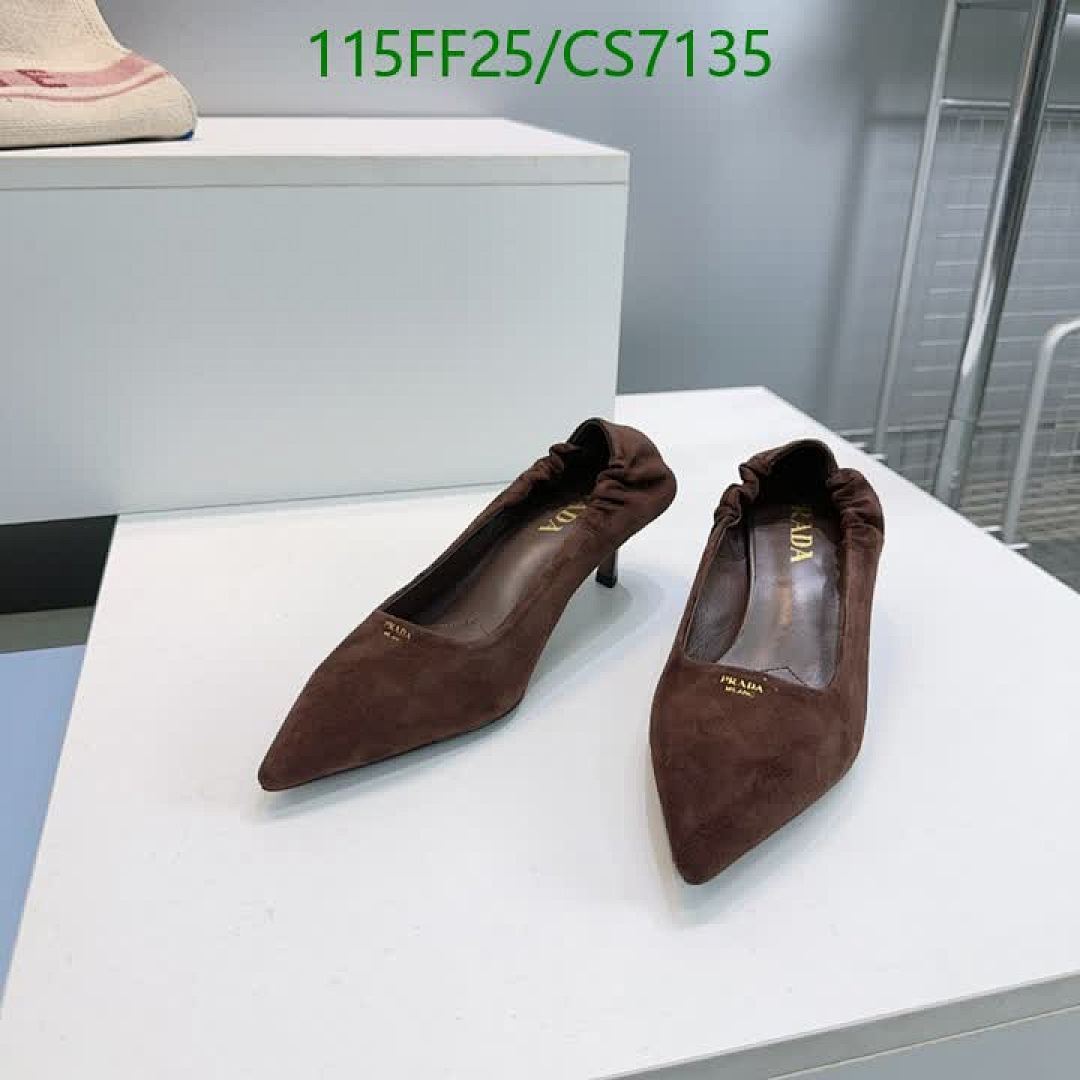 Prada-Women Shoes Code: CS7135 $: 115USD