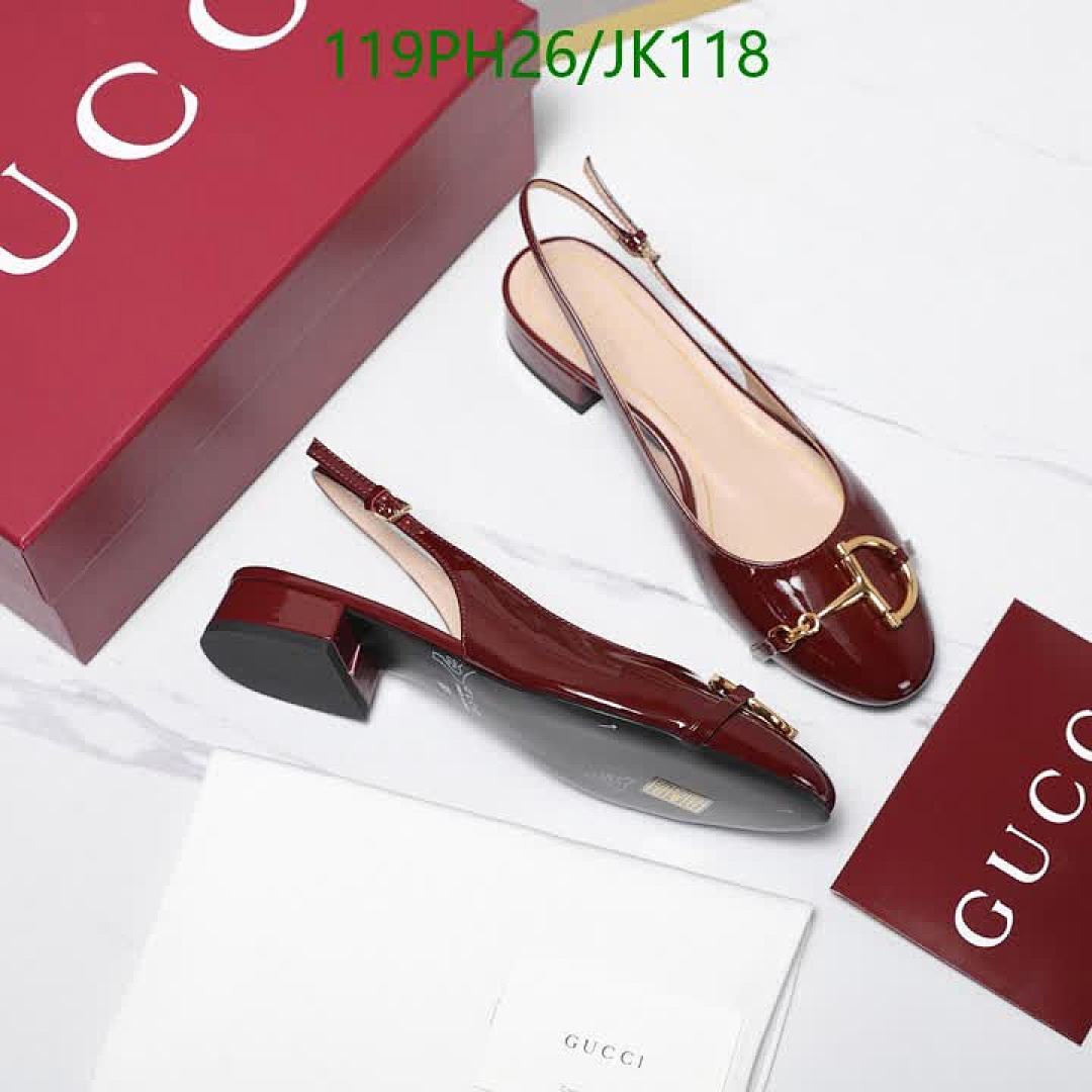 Gucci-Women Shoes Code: JK118 $: 119USD