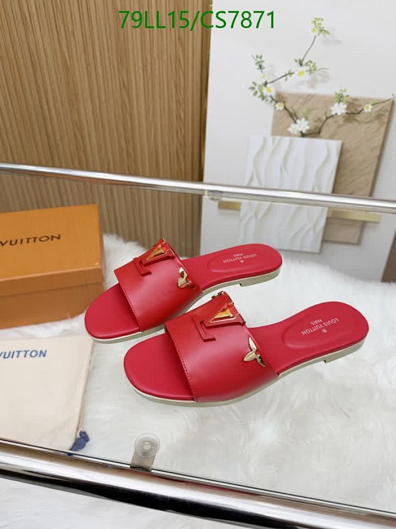 LV-Women Shoes Code: CS7871 $: 79USD