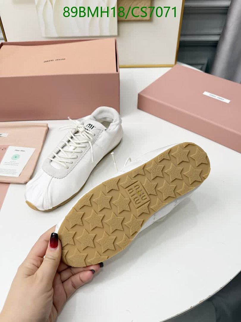 Miu Miu-Women Shoes Code: CS7071 $: 89USD
