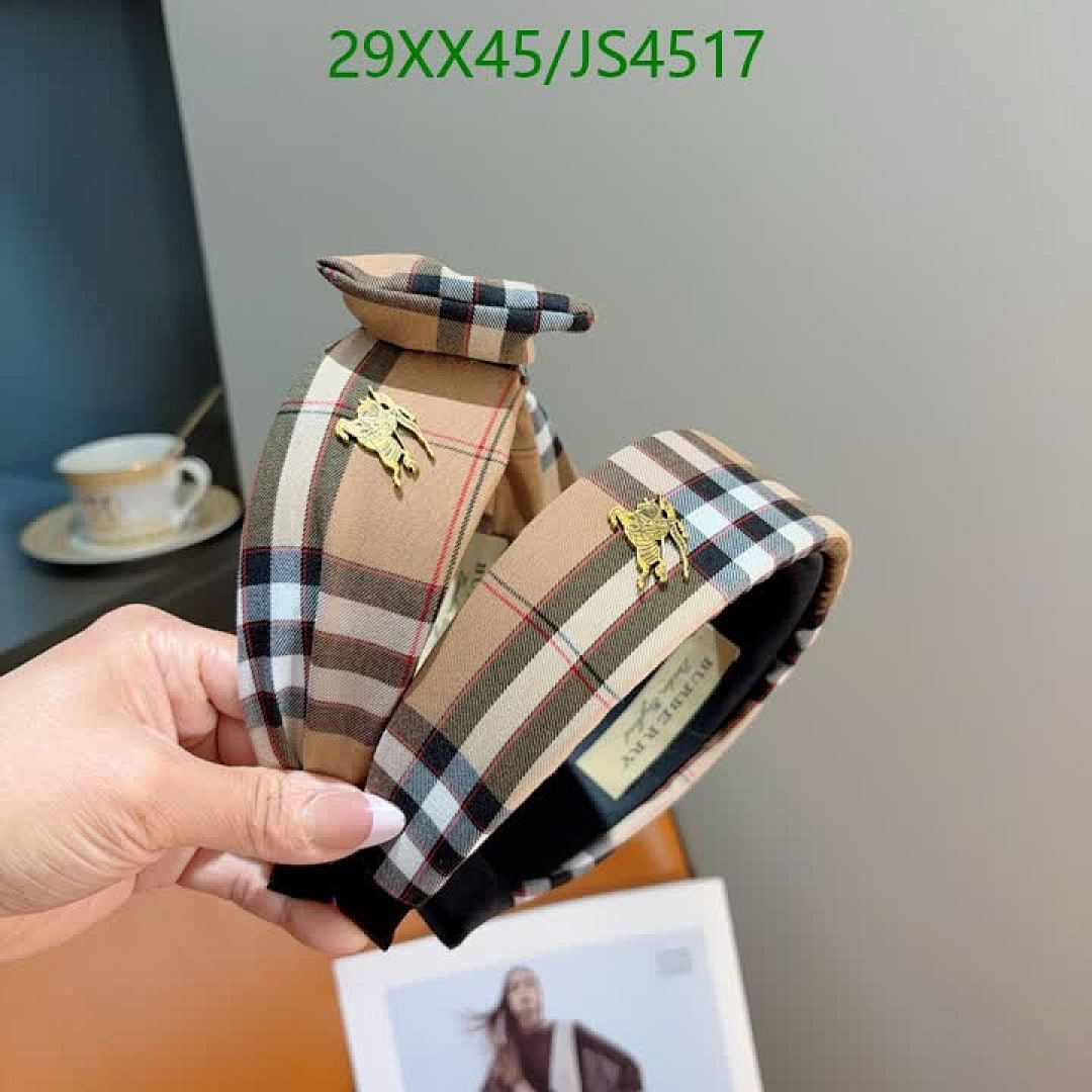 Burberry-Headband Code: JS4517 $: 29USD
