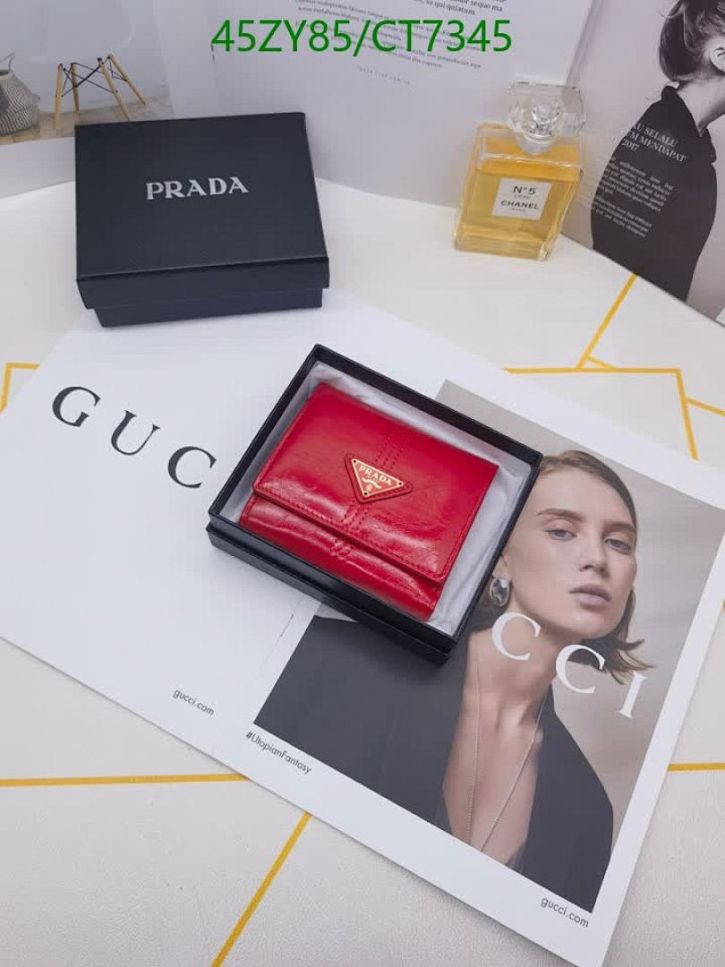 Prada-Wallet-4A Quality Code: CT7345 $: 45USD