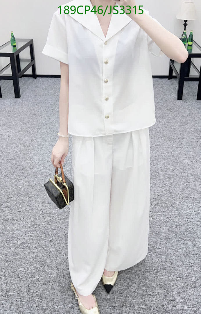 Chanel-Clothing Code: JS3315 $: 189USD
