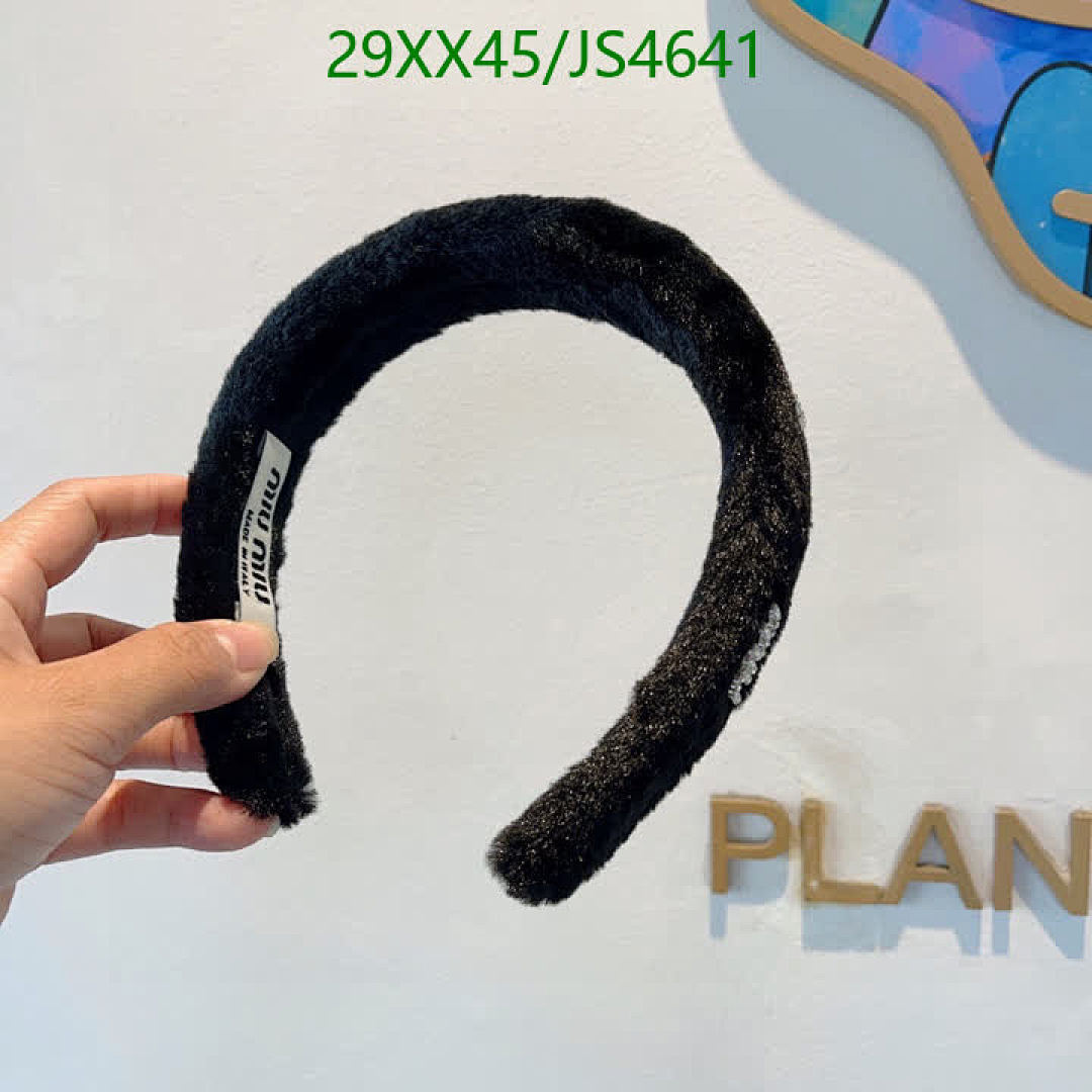 MIU MIU-Headband Code: JS4641 $: 29USD