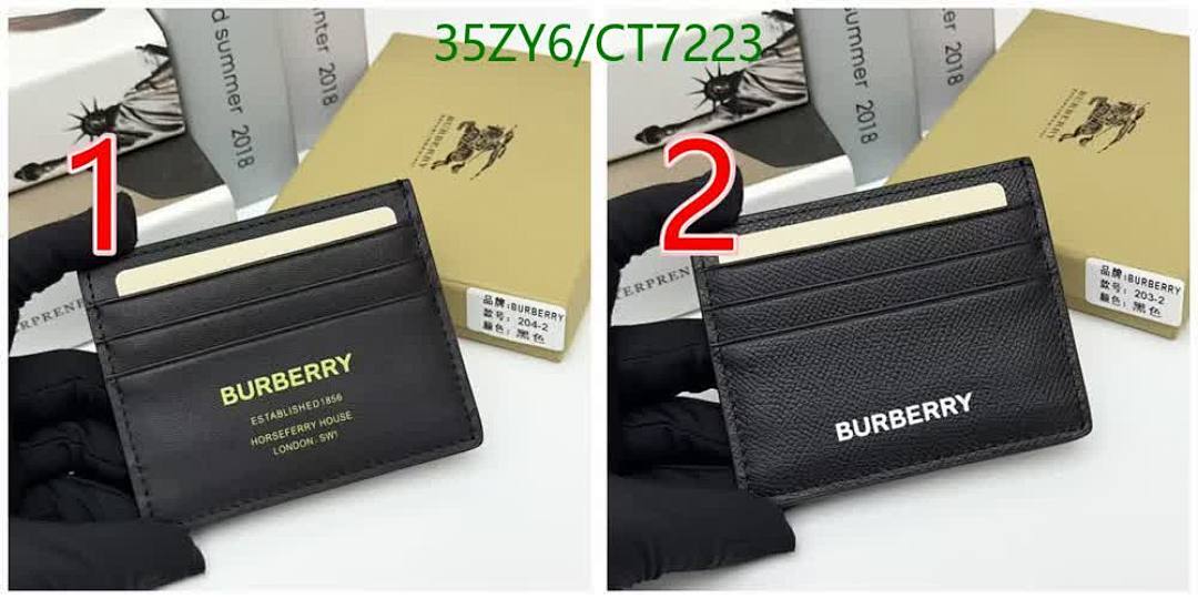 Burberry-Wallet-4A Quality Code: CT7223 $: 35USD