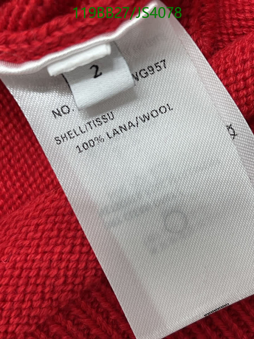 Thom Browne-Clothing Code: JS4078 $: 119USD