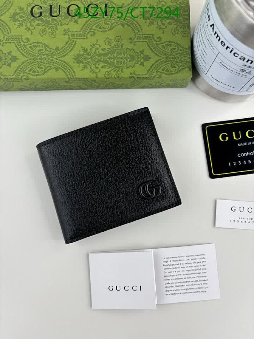 Gucci-Wallet-4A Quality Code: CT7294 $: 45USD