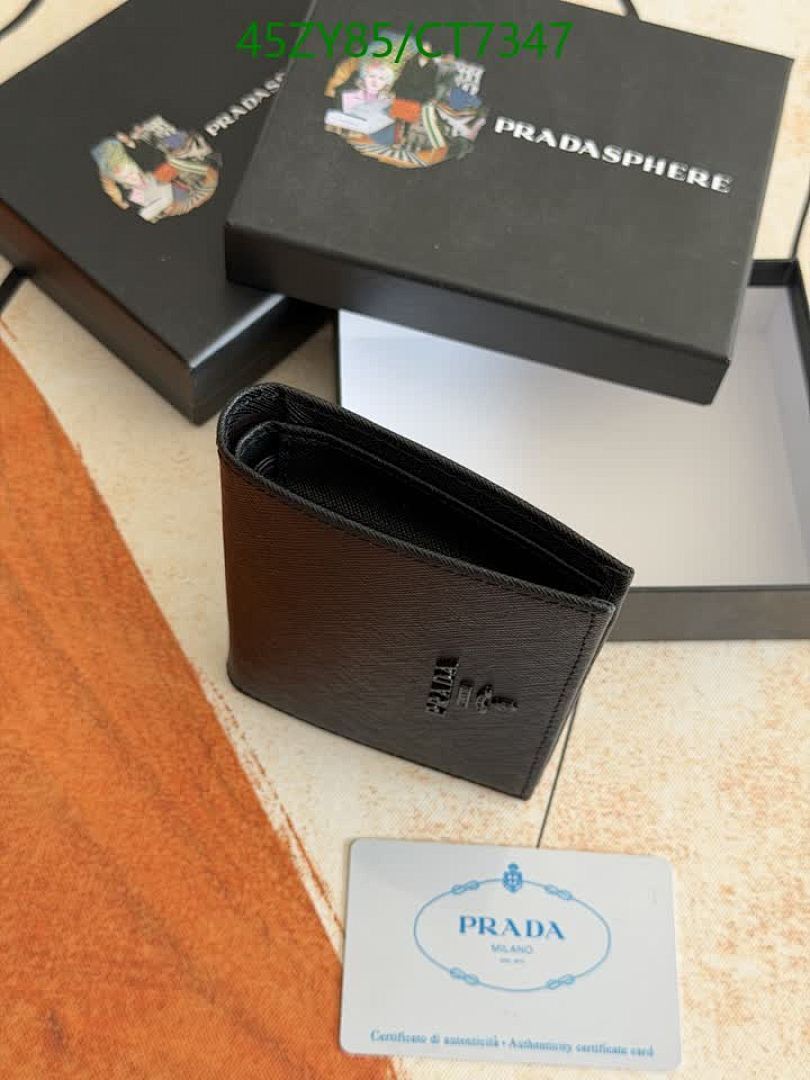 Prada-Wallet-4A Quality Code: CT7347 $: 45USD