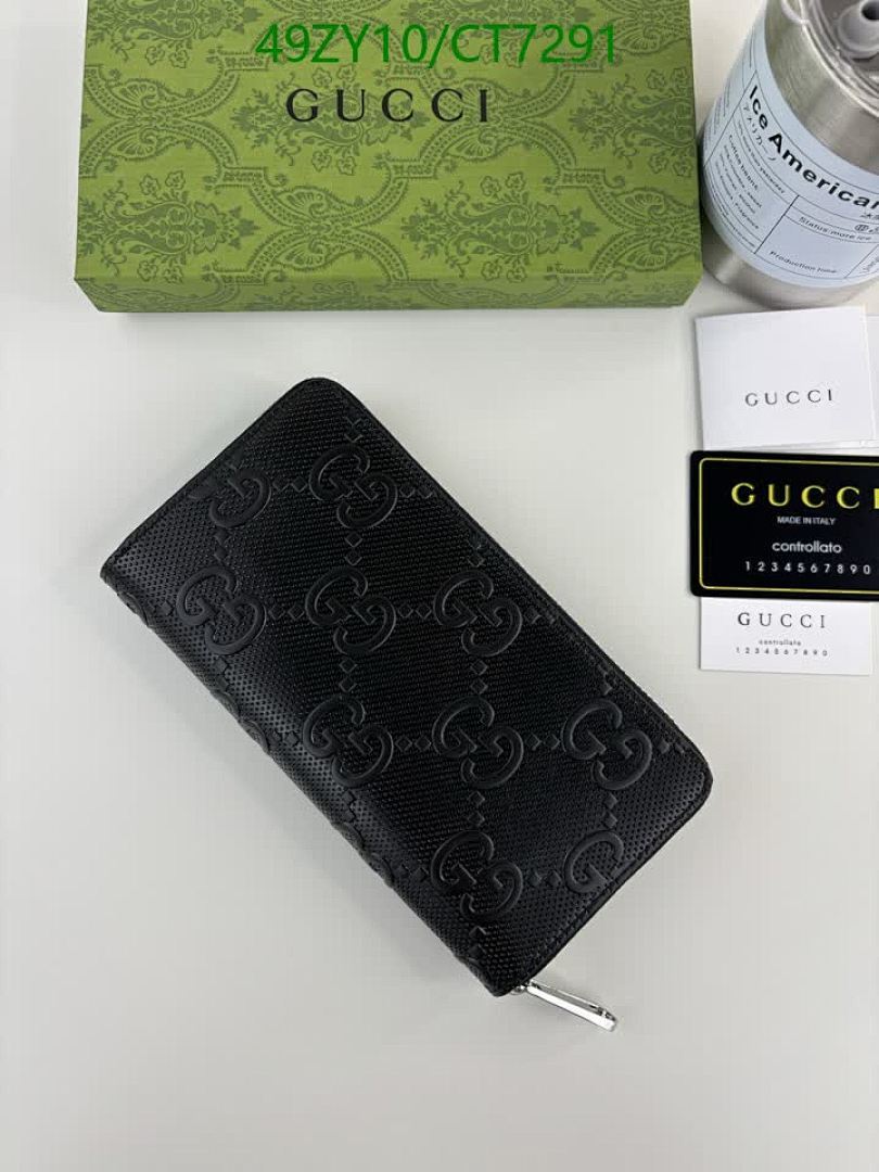 Gucci-Wallet-4A Quality Code: CT7291 $: 49USD
