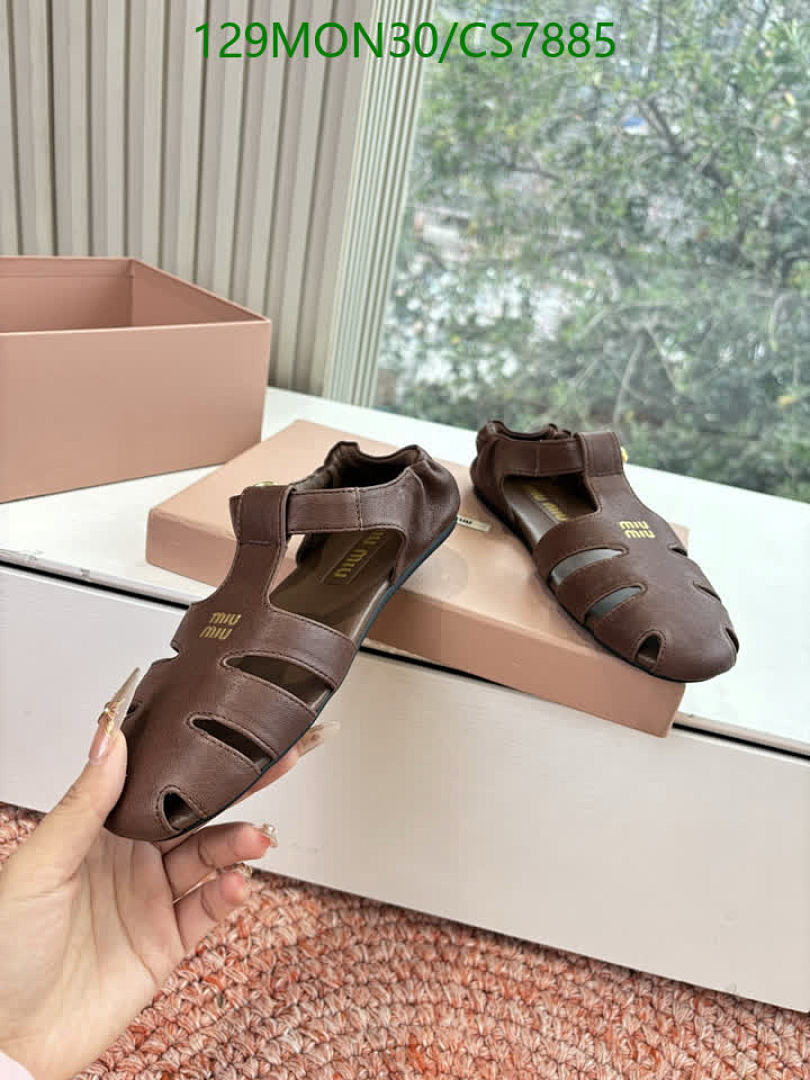 Miu Miu-Women Shoes Code: CS7885 $: 129USD