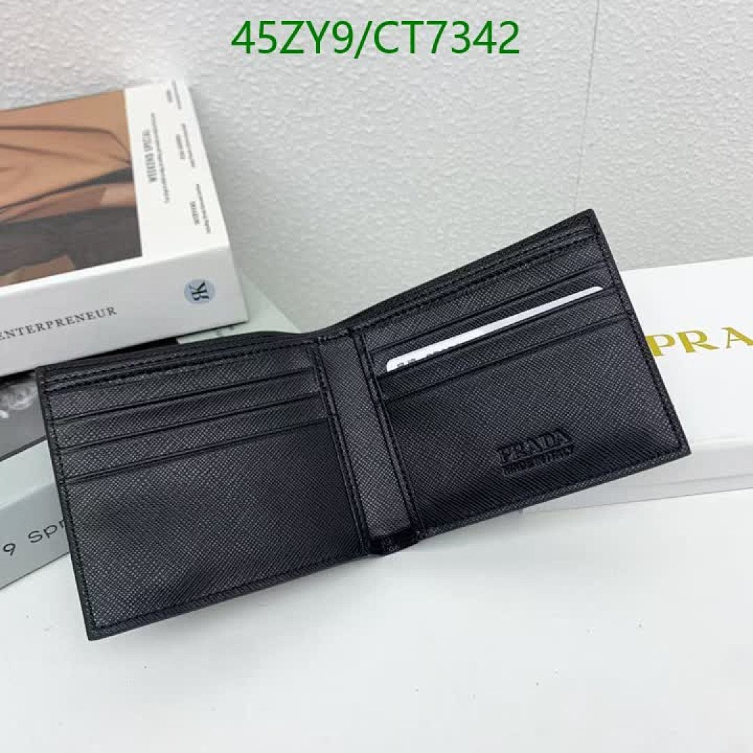Prada-Wallet-4A Quality Code: CT7342 $: 45USD