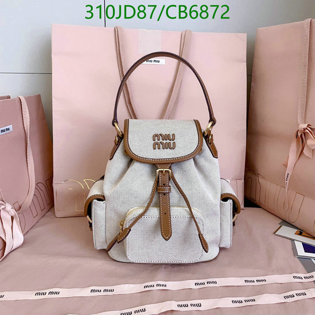 Miu Miu-Bag-Mirror Quality Code: CB6872 $: 310USD