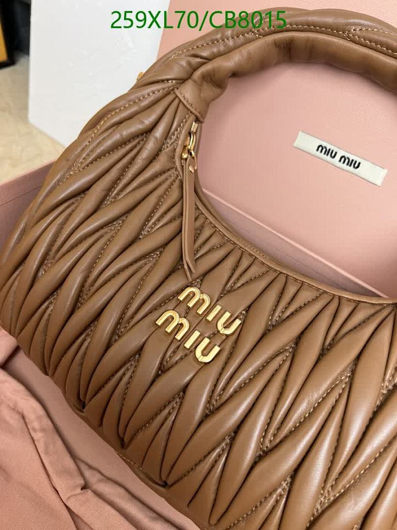 Miu Miu-Bag-Mirror Quality Code: CB8015 $: 259USD