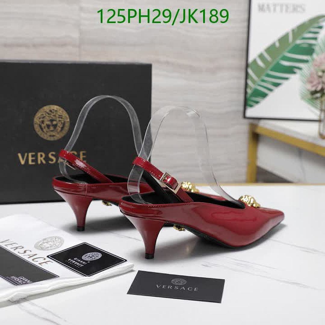 Versace-Women Shoes Code: JK189 $: 125USD