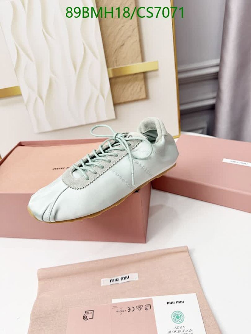 Miu Miu-Women Shoes Code: CS7071 $: 89USD