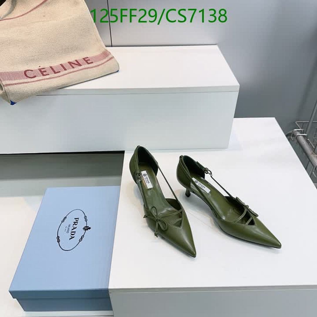 Prada-Women Shoes Code: CS7138 $: 125USD
