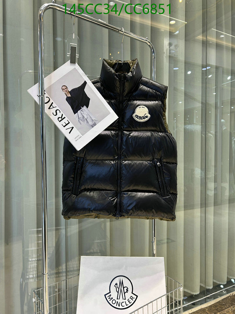 Moncler-Down jacket Men Code: CC6851 $: 145USD