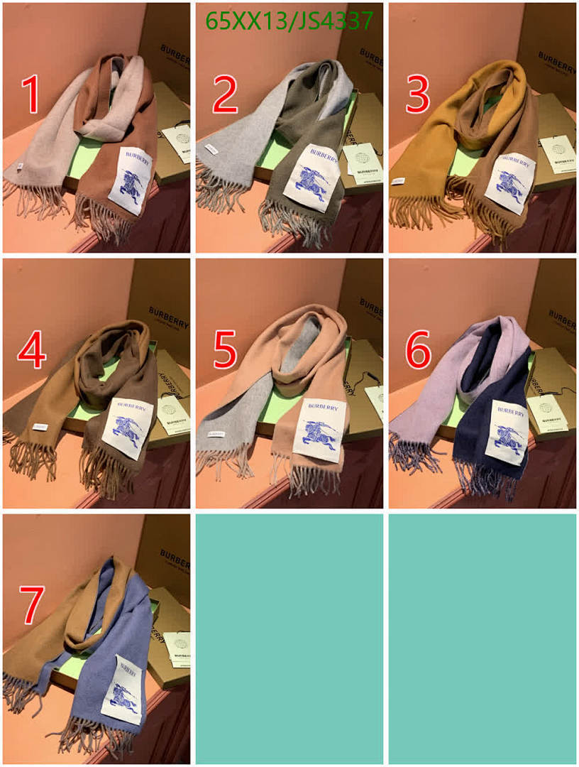 Burberry-Scarf Code: JS4337 $: 65USD